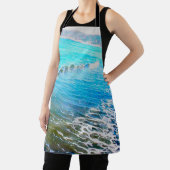 Watercolor Waves エプロン (インサイチュ)