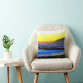 Watercolor Waves  クッション (椅子)