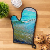 Watercolor Waves  鍋つかみ (トップダウン)