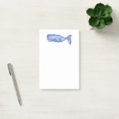 Watercolor Whale ポストイット (オフィス)