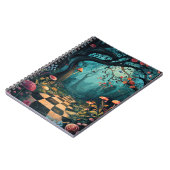Watercolor Whimsical Wonderland Path ノートブック (左側)