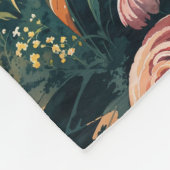 Watercolor Whimsical Wonderland Path フリースブランケット (角)