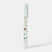 Watercolor Wildflower Scripture Personalized iPhoneケース (右側面)