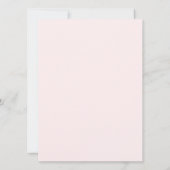Watercolor Wildflowers 80th Birthday Invitation 招待状 (裏面)