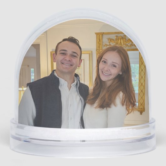 Watercolor Winter Trees Personalize Photo (正面)