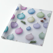 Watercolor Winter Wonderland Christmas Wrap ラッピングペーパー (アンロールド)