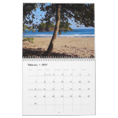 watercolor workart and photos wildlife カレンダー (2月 2027)