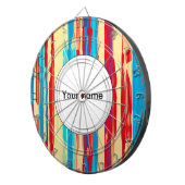 Watercolorsテクスチャ ダーツボード (正面右)