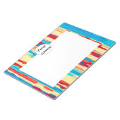 Watercolorsテクスチャ ノートパッド (アングル)