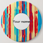 Watercolorsテクスチャ 缶バッジ (正面)