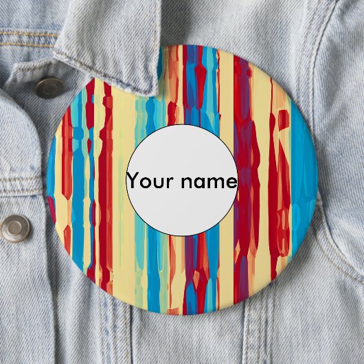 Watercolorsテクスチャ 缶バッジ (インサイチュ)