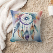 Watercolors dreamcatcher クッション (ブランケット)