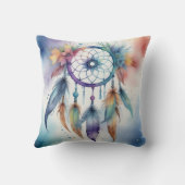 Watercolors dreamcatcher クッション (裏面)