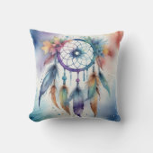 Watercolors dreamcatcher クッション (正面)