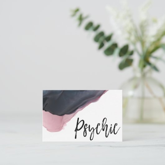 *~* Watercolors Syqical Medium Indrationable Reade 名刺 (スタンド正面)