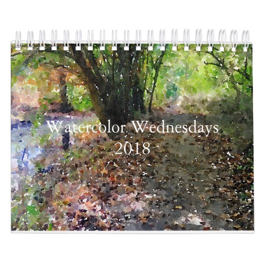 #WatercolorWednesday artanon カレンダー (カバー)