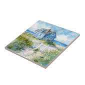 Watercolour Beach Cottage タイル (側面)