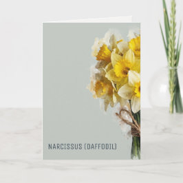 Watercolour Blooms | スイセンのウィットな母の日 シーズンカード