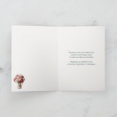 Watercolour Blooms | Peony Classic Mother's Day シーズンカード (内部)