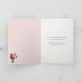 Watercolour Blooms | Peony Modern Mother's Day シーズンカード (内部)