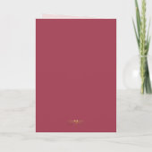 Watercolour Blooms | Peony Modern Mother's Day シーズンカード (裏面)