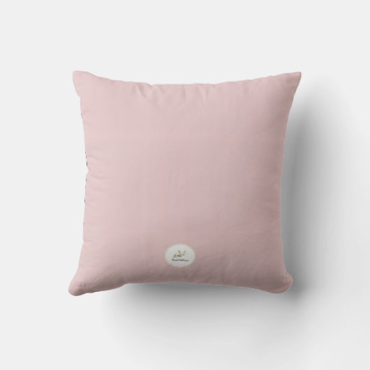 Watercolour Blossoms Beautiful Pillow Cover  クッション (裏面)