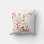 Watercolour Blossoms Beautiful Pillow Cover クッション (正面)