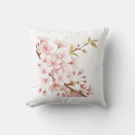 Watercolour Blossoms Beautiful Pillow Cover クッション