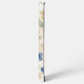 Watercolour Blue and Yellow Floral  Samsung Galaxyケース (左側面)