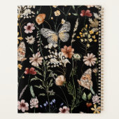 Watercolour Boho Floral  プランナー手帳 (裏面)
