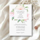 Watercolour Botanical Spring Wedding Collection 招待状