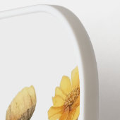 Watercolour field of wildflowers  ピックルボールラケット (左詳細)