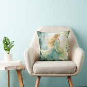 Watercolour Forest Princess クッション (椅子)