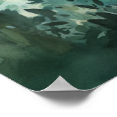 Watercolour Forest Princess ポスター (角)