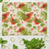 Watercolour Fruit Tea Towel – Paw Paw  キッチンタオル (折り畳み)