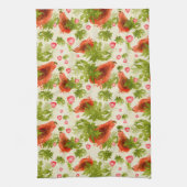 Watercolour Fruit Tea Towel – Paw Paw  キッチンタオル (縦)