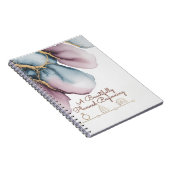 Watercolour Timeline | Artistic Wedding Design ノートブック (右側)