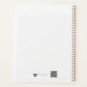 Watercolour Timeline | Artistic Wedding Design プランナー手帳 (裏面)