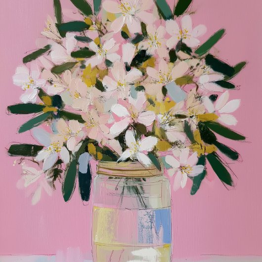 Watercolour Tulips Mother’s Day Card vase シーズンカード