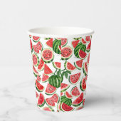Watercolour Watermelon Paper Cups – Summer Party 紙コップ (右)