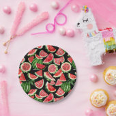Watercolour Watermelon Paper Plates – Summer Party ペーパープレート (パーティー)