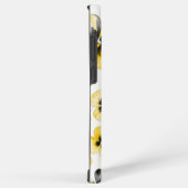 Watercolour Yellow Floral  Samsung Galaxyケース (右側面)