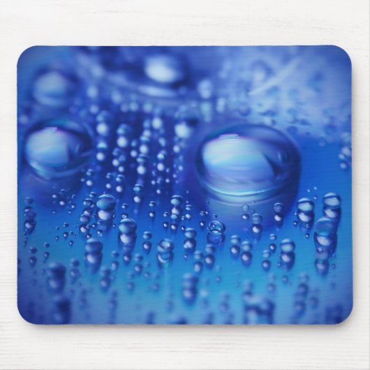 Waterdrops マウスパッド (正面)