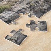 Waterfall at Glacier National Park ジグソーパズル (側面)