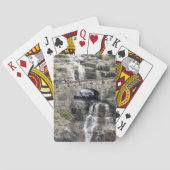 Waterfall at Glacier National Park トランプ (裏面)