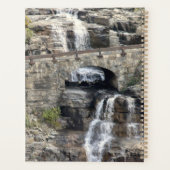 Waterfall at Glacier National Park プランナー手帳 (裏面)