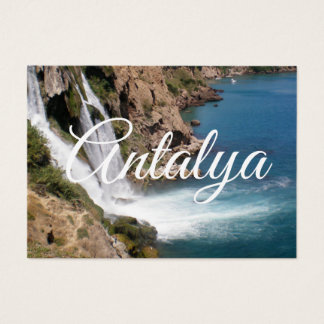 Waterfall Duden in Antalya （トルコ）はがき