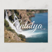 Waterfall Duden in Antalya (Turkey) ポストカード (正面)