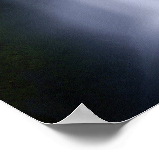 Waterfall forest ポスター (角)