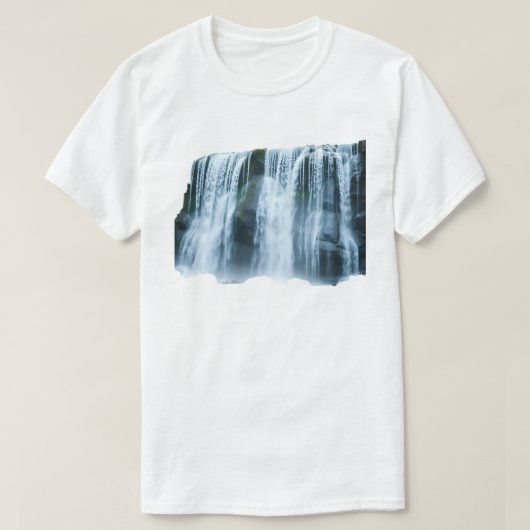 Waterfall GraphicsメンズベーシックTシャツ Tシャツ (デザイン正面)
